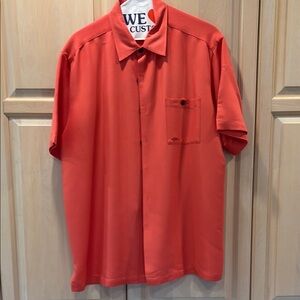 Men's Red Short Sleeve Shirt